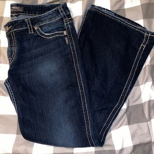 Silver Frances Flare Jeans